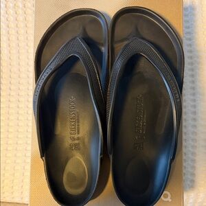Birkenstock Black Flip Flops